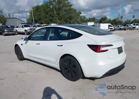 2024 Tesla Model 3 Long Range Dual Motor All-Wheel Drive/Rear-Wheel Drive from USA, damaged, VIN 5YJ3E1EA1RF755761